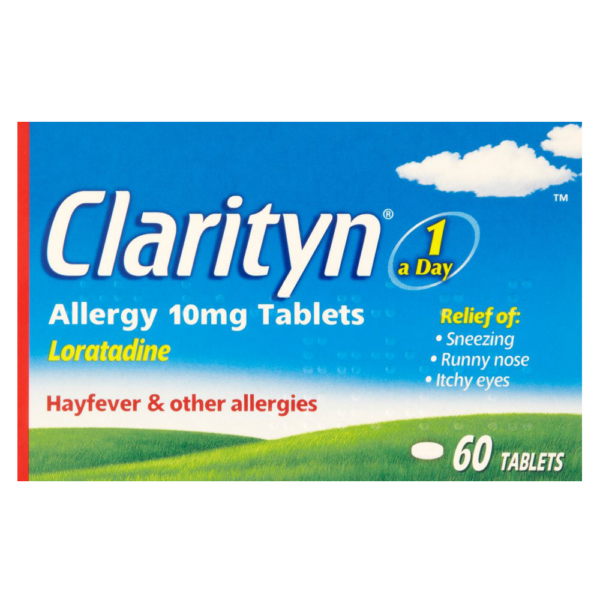 Clarityn Allergy 10mg Loratadine Tablets - 60 Tablets