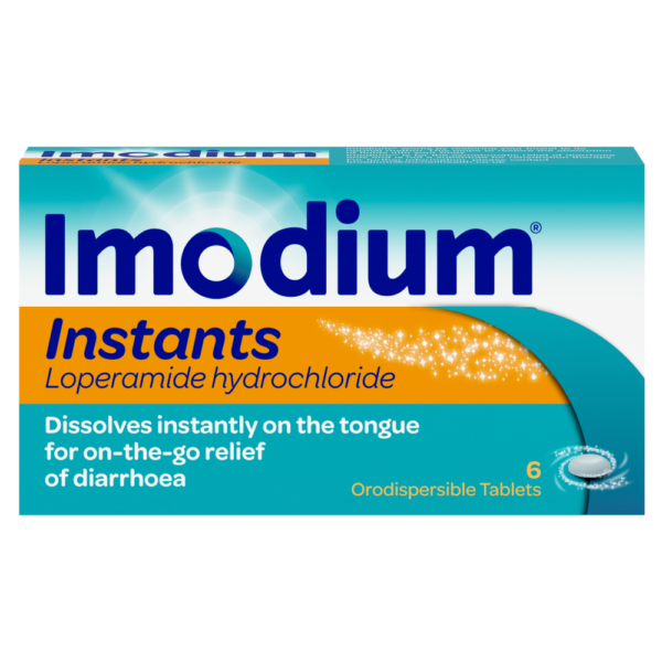 Imodium Instants – 6 Tablets  -  Dehydration