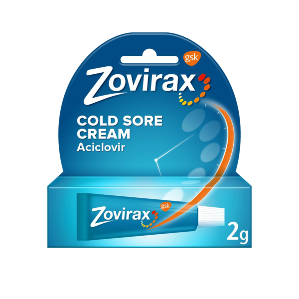 Zovirax Cream Tube – 2g  -  Cold Sores & Dry Lips