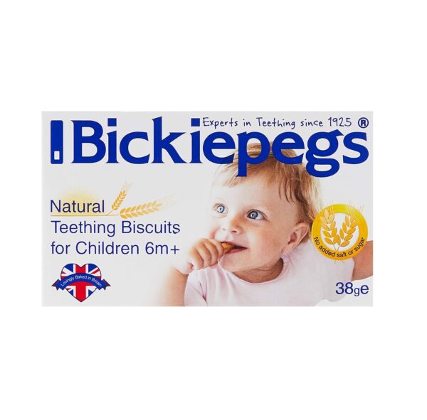 Bickiepegs Teething Biscuits Babies – 6 Pack  -  Baby & Toddler