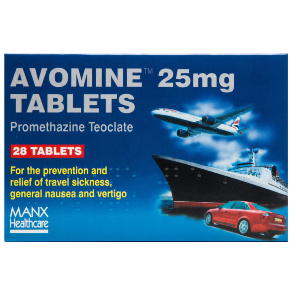 Avomine Tablets 25mg - 28 Tablets