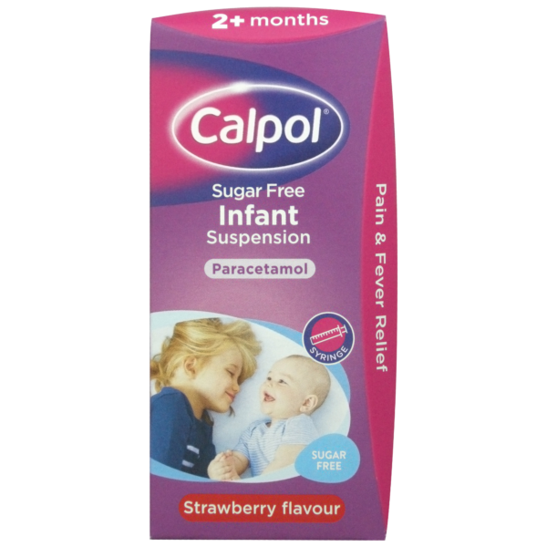 Calpol Sugar Free Infant Suspension – 20 Sachets  -  Baby & Toddler