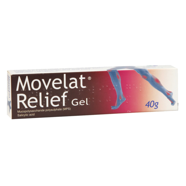 Movelat Relief Gel – 40g  -  Joint & Muscle Pain