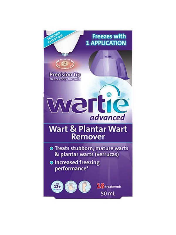 Wartie Advanced Wart and Verruca Remover – 50ml  -  Verrucas