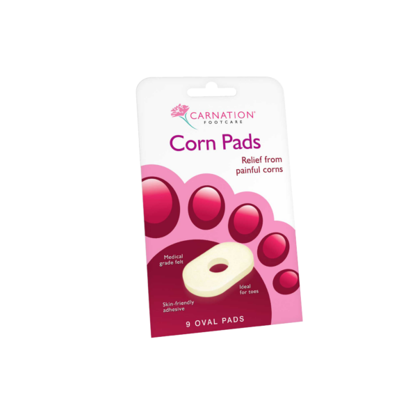 Carnation Corn Pads Oval – 9 Oval Pads  -  Callous Corns