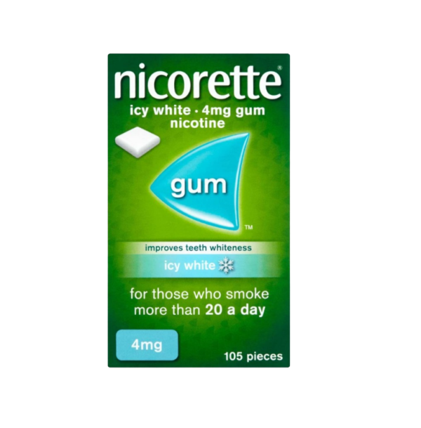 Nicorette Freshmint Gum 4mg – 105 Pieces  -  Gum