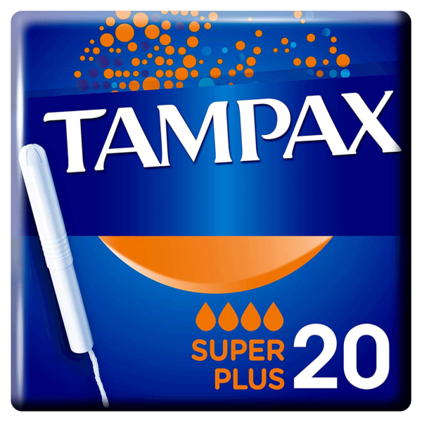 Tampax Super Plus – 20 Tampons  -  Periods