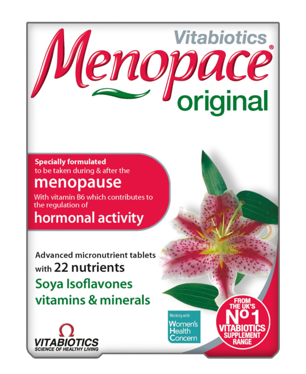 Vitabiotics Menopace – 30 Tablets  -  A-Z
