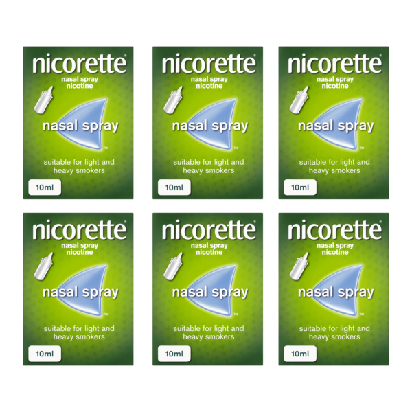 Nicorette Nasal Spray – 6 Pack  -  Inhalation
