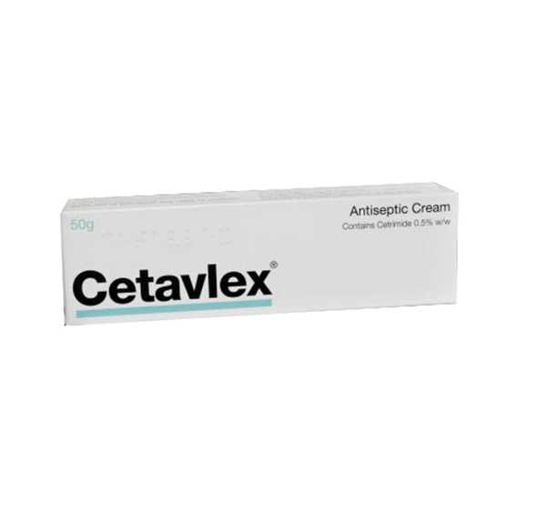 Cetavlex Antiseptic Cream – 50g  -  Antibacterial, Antiseptics & Anaesthetics