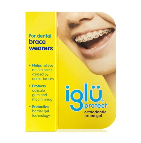 Iglu Protect Orthodontic Brace Gel – 10g  -  Mouth Ulcers and Oral Pain
