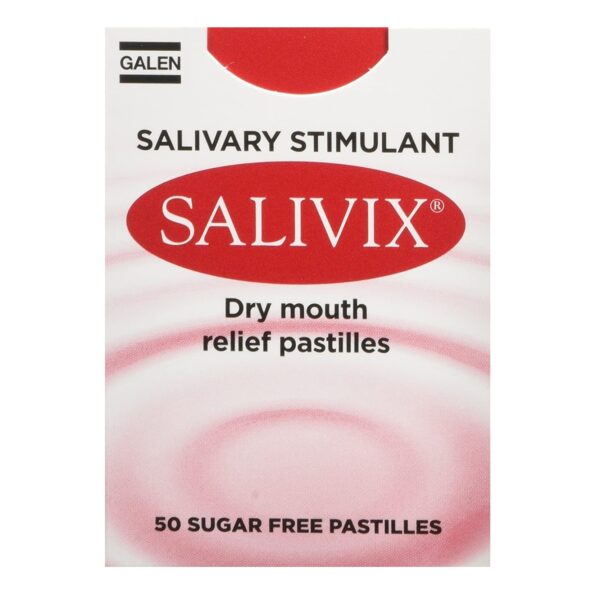 Salivix Dry Mouth Pastilles – 50 pack  -  Dry Mouth
