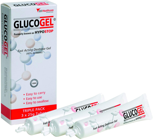 GlucoGel Dextrose Gel 25g Tubes - Pack of 3