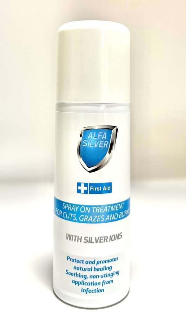 Alfasilver Wound Treatment Spray – 100ml  -  Antibacterial, Antiseptics & Anaesthetics