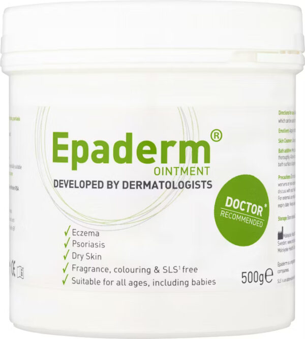Epaderm Ointment – 500g  -  Dry Skin