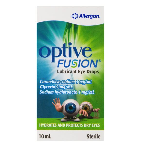 Optive Fusion Eye Drops – 10ml  -  Dry Eyes
