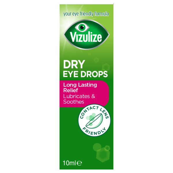 Vizulize Dry Eye Drops – 10ml  -  Dry Eyes