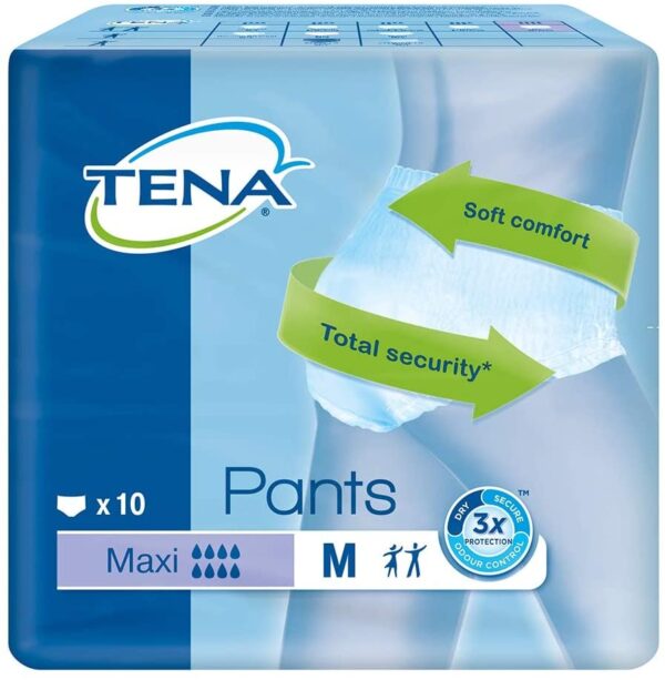 Tena Pants Maxi Medium – 10 Pack  -  Female