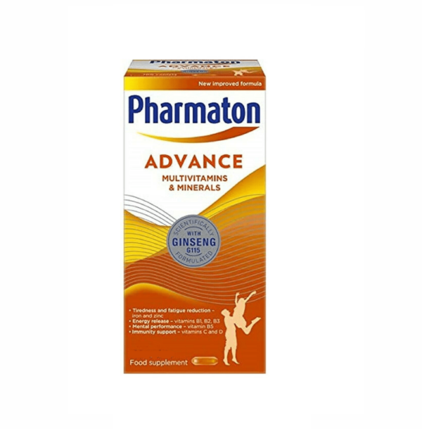 Pharmaton Caplets Pack of 30 (Expiry 11/22)  -  A-Z