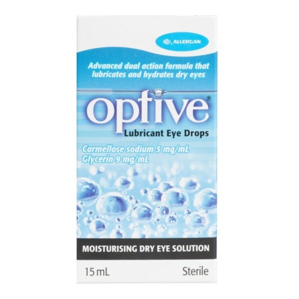 Optive Lubricant Eye Drops – 10ml  -  Dry Eyes