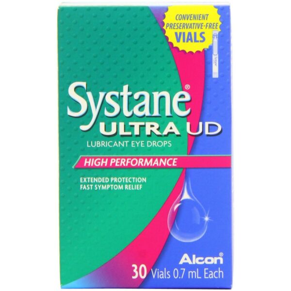Systane Ultra UD Eye Drops 0.7ml Pack of 30  -  Dry Eyes