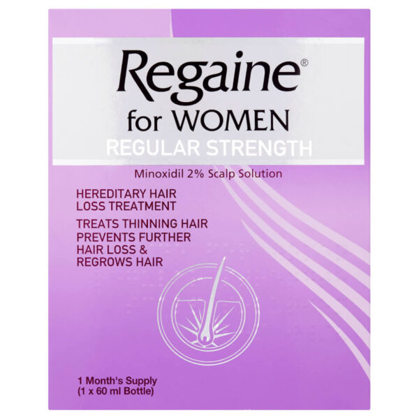 Regaine For Women Regular Strength 60ml One Month Supply  -  Hair Loss for Women