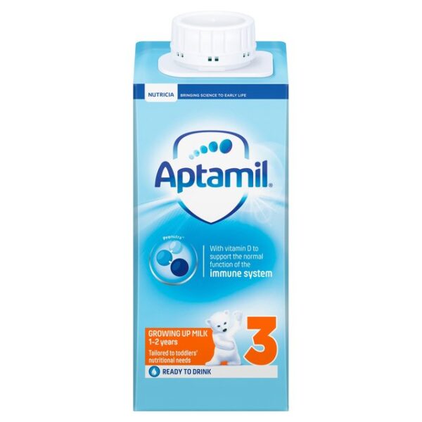 Aptamil 3 Growing Up Milk Formula – 200ml  -  £1 Range