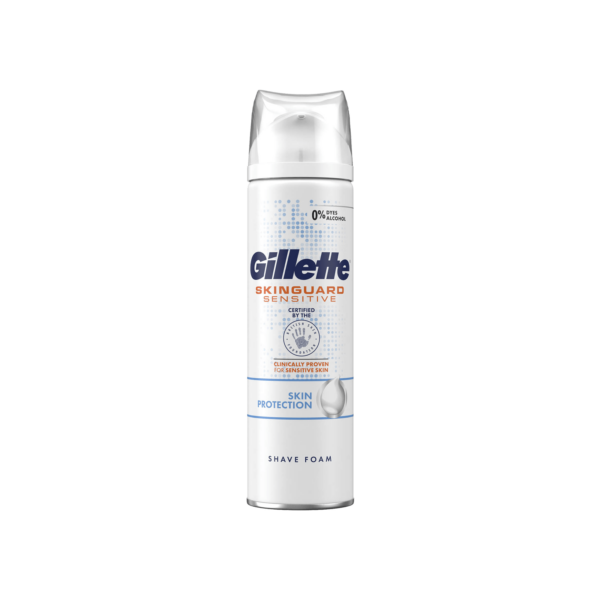 Gillette SkinGuard Sensitive Shaving Foam - 200ml