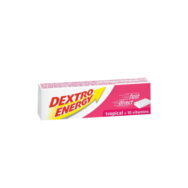 Dextro Energy Tropical + 10 Vitamins - 47g