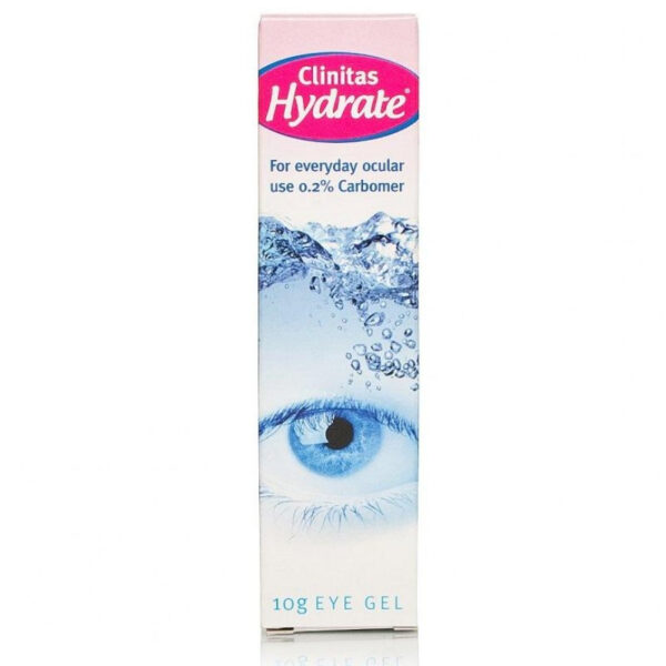 Clinitas Hydrate Carbomer Gel 0.2% – 10g  -  Dry Eyes