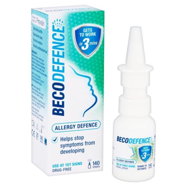 Becodefence Allergy Defence Adult Nasal Spray – 20ml  -  Hayfever & Allergy