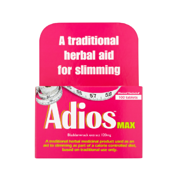Adios Max – 100 Tablets  -  Diet Aids