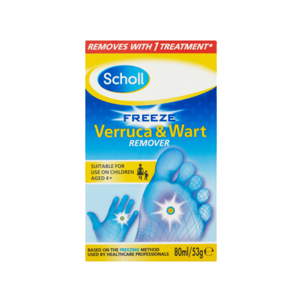 Scholl Freeze Verruca & Wart Remover – 80ml / 53g  -  Verrucas