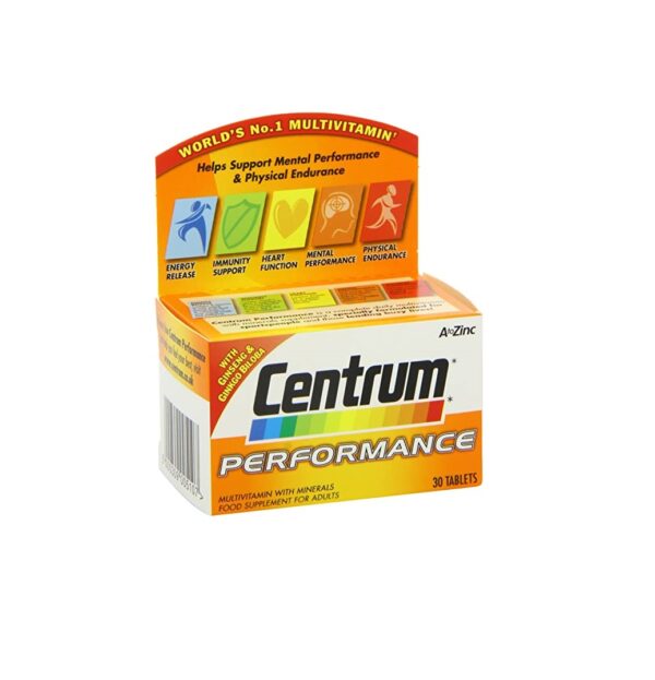 Centrum Performance – 30 Tablets  -  Sports and Energy