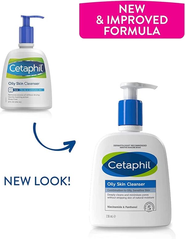 Cetaphil Oily Skin Cleanser – 236ml  -  Bath & Shower