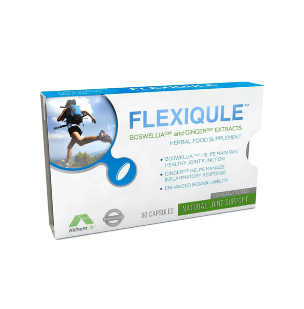 FlexiQule Natural Joint Support – 30 Capsules  -  Joint & Muscle Care