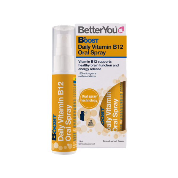 BetterYou Boost Daily Vitamin B12 Oral Spray – 25ml  -  A-Z