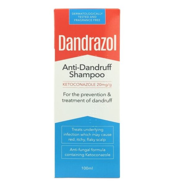 Dandrazol Anti-Dandruff Shampoo – 100ml  -  Dandruff