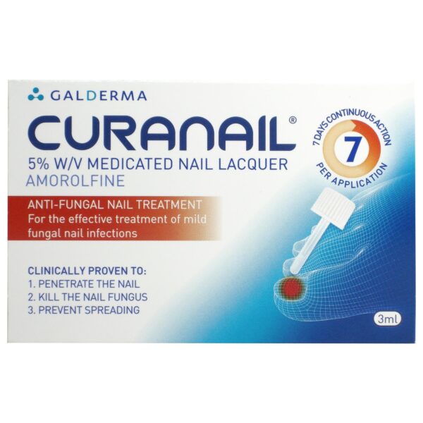 Curanail 5% Fungal Nail Treatment – 3ml  -  Fungal Infections