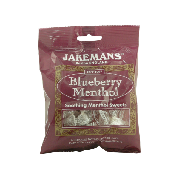 Jakemans Blueberry Menthol – 100g  -  £1 Range