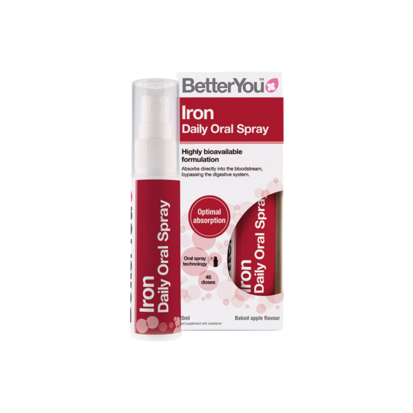 BetterYou Iron Daily Oral Spray – 25ml  -  A-Z