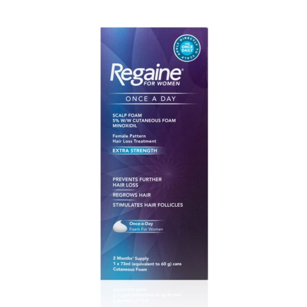 Regaine for Women Scalp Foam (5%) - 2 Months Supply - 1 x 73ml