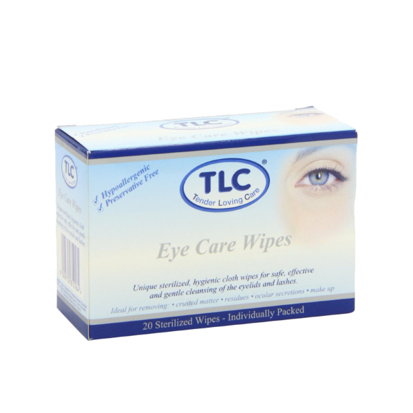 TLC Eye Care – 20 Wipes  -  Eye Care