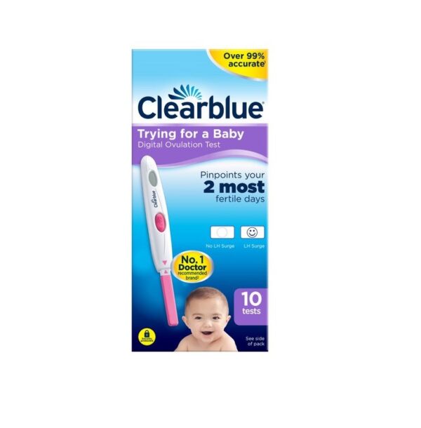 Clearblue Trying For a Baby Kit – 10 Ovulation tests – 1 Pregnancy Test  -  Pregnancy Tests
