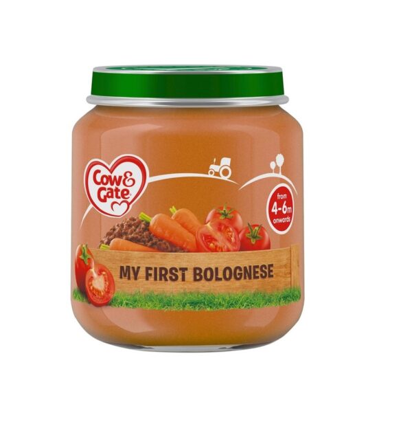 Cow & Gate My First Bolognese from 4-6m Onwards 125g  -  £1 Range