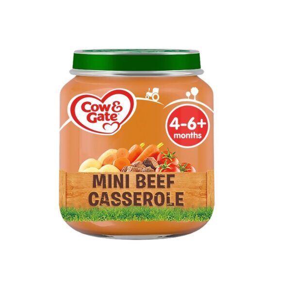 Cow & Gate Mini Beef Casserole Jar – 125g  -  £1 Range