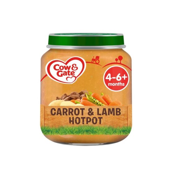Cow & Gate Carrot & Lamb HotpotJar – 125g  -  £1 Range