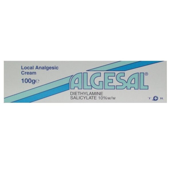 Algesal Local Analgesic Cream – 100g  -  Joint & Muscle Pain