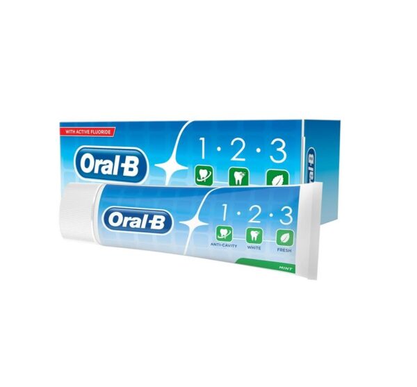 Oral-B 1-2-3 Toothpaste – 100ml  -  £1 Range