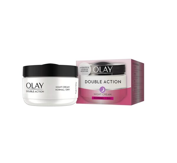 Olay Double Action Moisturiser Night Face Cream - 50ml